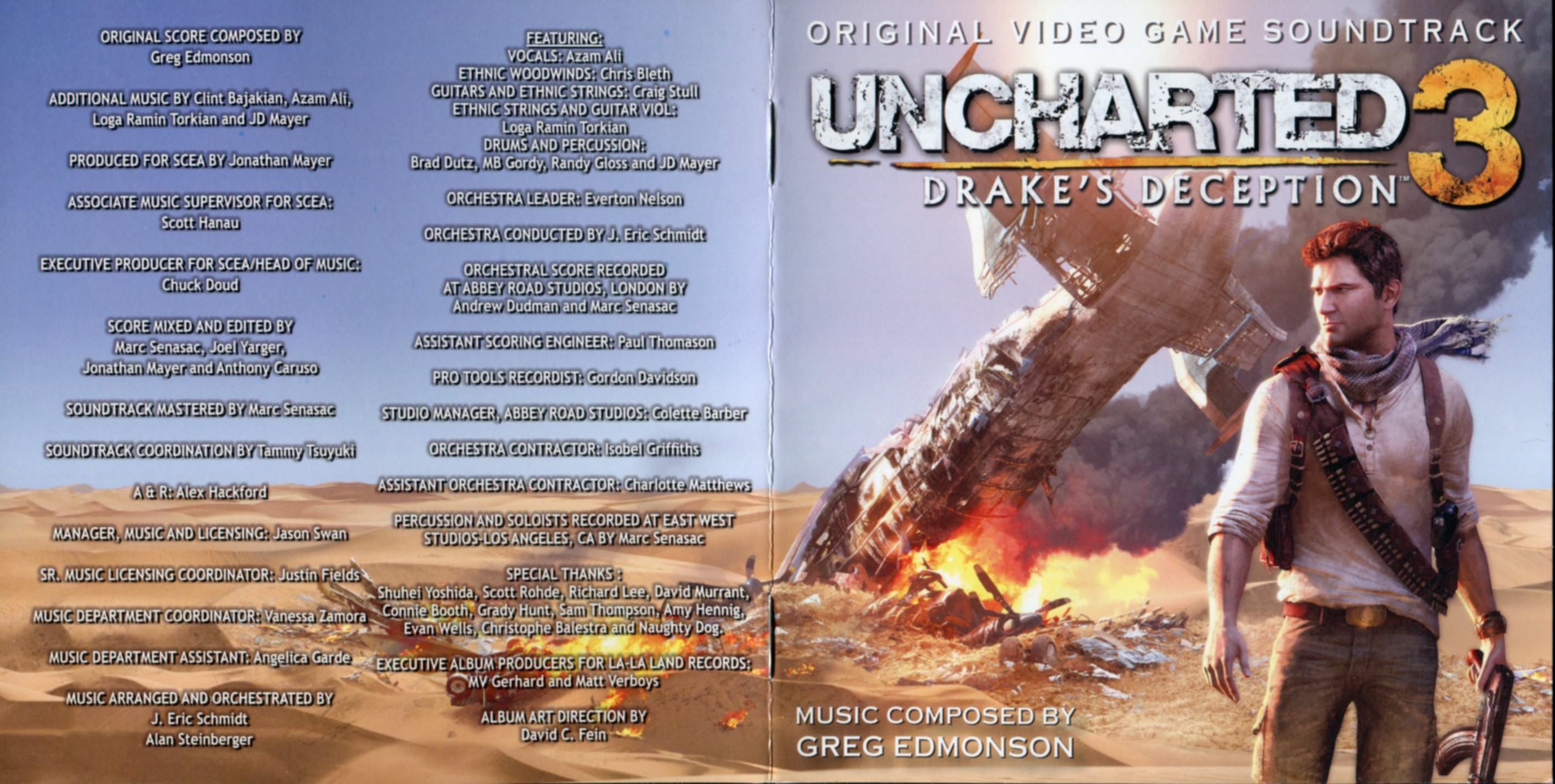 Uncharted 3: Drake's Deception Original Video Game Soundtrack